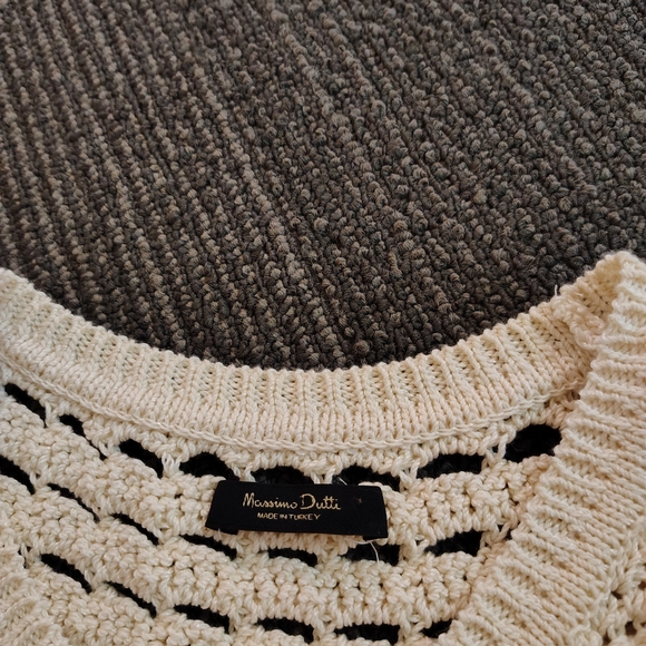 Massimo Dutti Ivory Knit Top - Picture 2 of 4